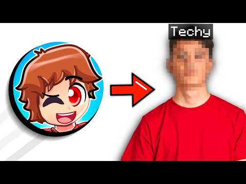 Techy Plays face reveal - Techy in Real Life?