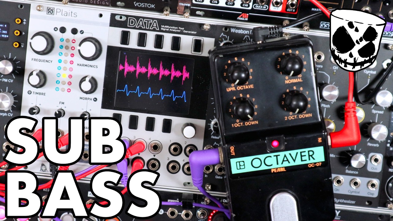 Add Sub Bass to your Eurorack, Synthesizers & more!! // Pearl OC