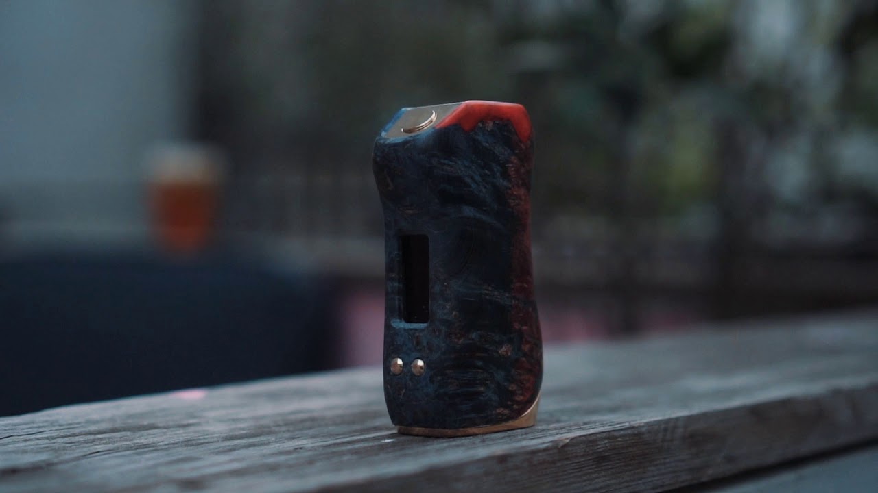 Asvape Gabriel stab wood box mod!