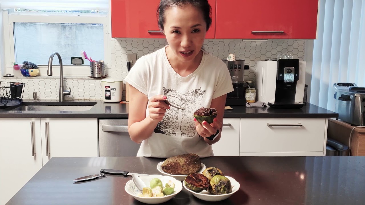 Tropical Fruit Tasting - Sour Sap, Black Sapote, White Sapote