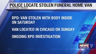 Body stolen from Rockford funeral home, van found in Chicago