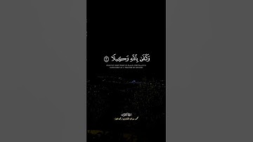 وَتَوَكَّلْ عَلَى اللَّهِ ۚ وَكَفَىٰ بِاللَّهِ وَكِيلًا - سورة الأحزاب - الشيخ محمد صديق المنشاوي