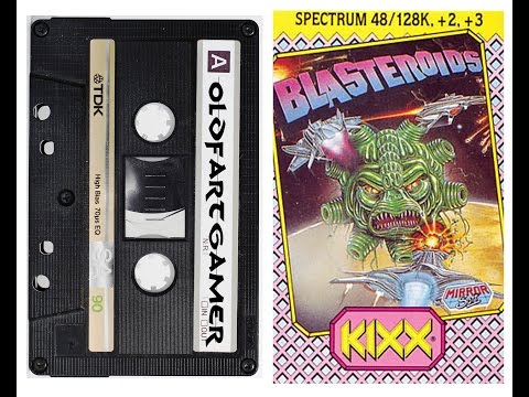 Обзор игры Blasteroids на ZX Spectrum