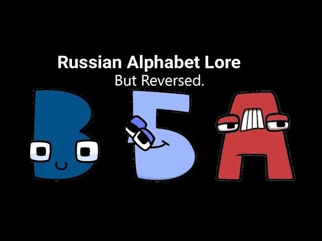 Russian Alphabet Lore But In Keyboard 