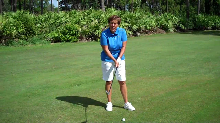 Golf Chip shots with Mary Hafeman, PGA and LPGA Pr...