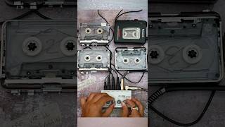 Beautiful Chill Background Music // Walkman Cassette Tape Loops to make Drone Sounds shorts