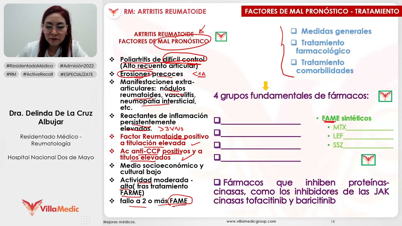 ARTRITIS REUMATOIDE parte 2