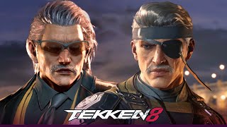 HIDEO KOJIMA Gonna LOVE This ! - TEKKEN 8 &quot;MGS&quot; CustomizatioN !