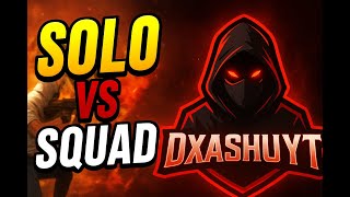 🔥 [LIVE] FREE FIRE MAX | Solo Vs Squad | GUILD TESTING | GUILD WAR 🔥 | @dxashuyt
