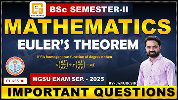 BSc SEMESTER-II/EULER