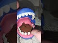 Blue shark eating coffee 122 #shorts  #eatingshow  #asmrsounds  #shortsvideo