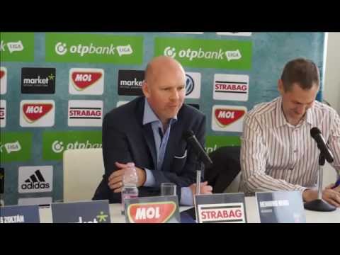 Henning Berg bemutatkozó sajtótájékoztató
