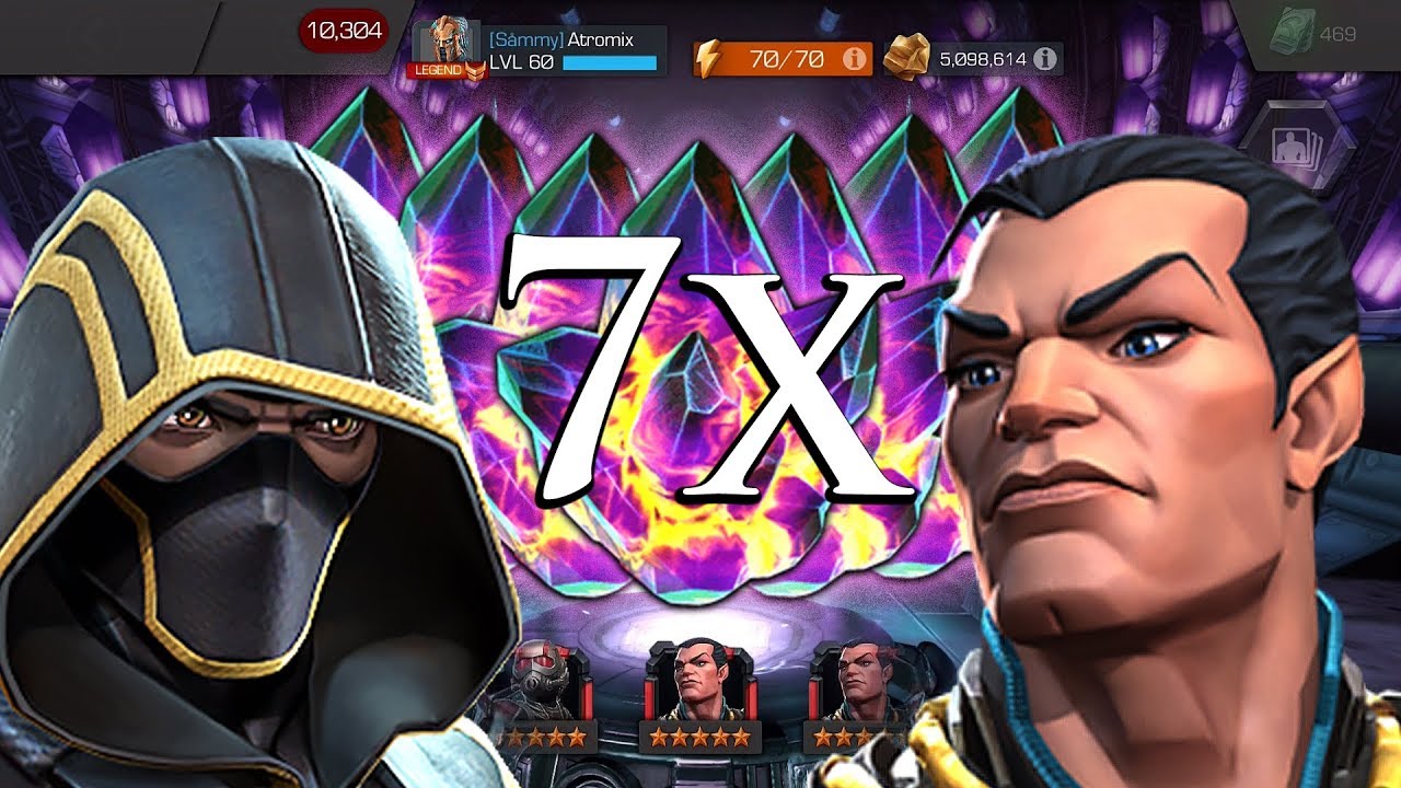 7x Featured 5 Star Crystals for Namor [July 4th Crystal Opening] | Marvel: Contest of Champions
