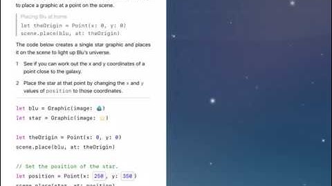 Swift Playgrounds: Coordinates and Graphics
