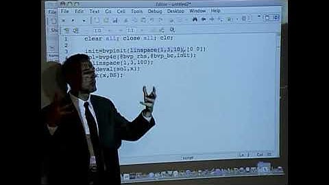 Scientific Computing || 03 Week 2  6 2   Implementing bvp4c in MATLAB  21 32