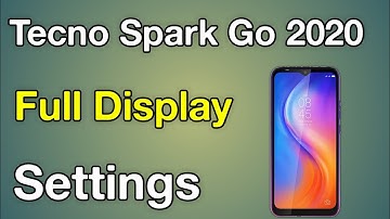 Tecno Spark Go 2020 Full Screen Display | Tecno Ke5 Full Display