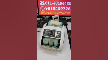 Best Currency Counting Machine Dealers in North Delhi - Aks Automation ✨ #shorts #cashmachine #viral