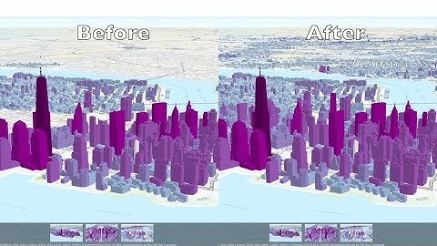 New York City 3D Object Scene Layer Performance