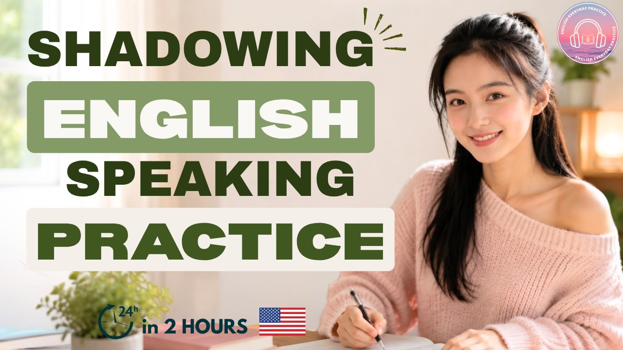 Advanced English Shadowing Practice | Listen, Repeat and Speak with ...