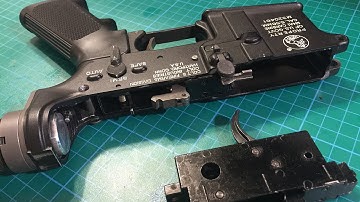 WE M4 Trigger Box & Trigger Parts Install - Airsoft