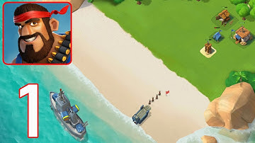 Boom Beach  - Gameplay Walkthrough Part 1