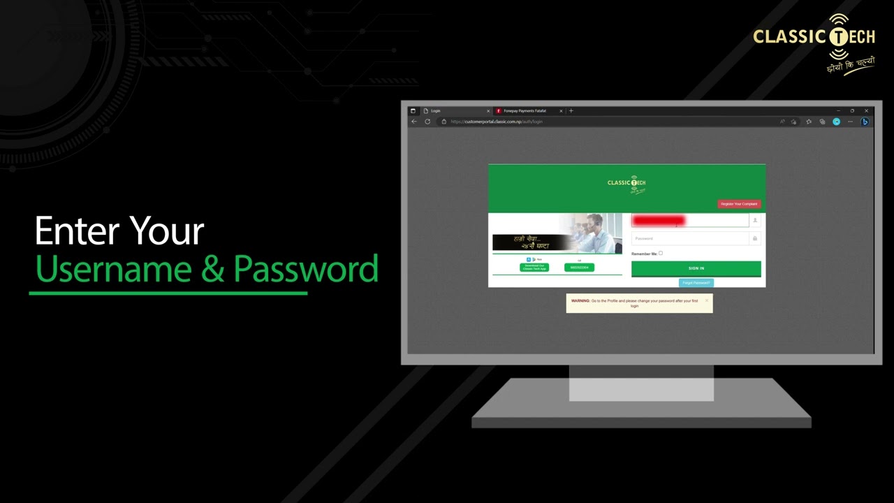 Classic Tech | Internet| Fonepay | Recharge |MobileApp | CustomerPortal| Easy Renewal
