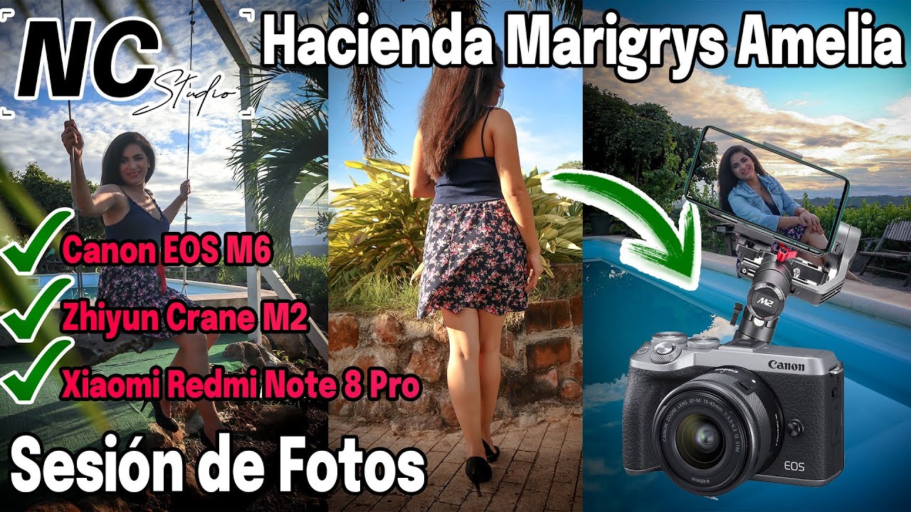 HACIENDA MARIGRYS AMELIA LAS TABLAS Sesión de Fotos Detrás de