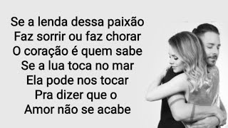 A lenda (Letra) - Sandy e Junior