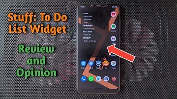Stuff: To Do List Widget Review | Simple and Extremely Useful!