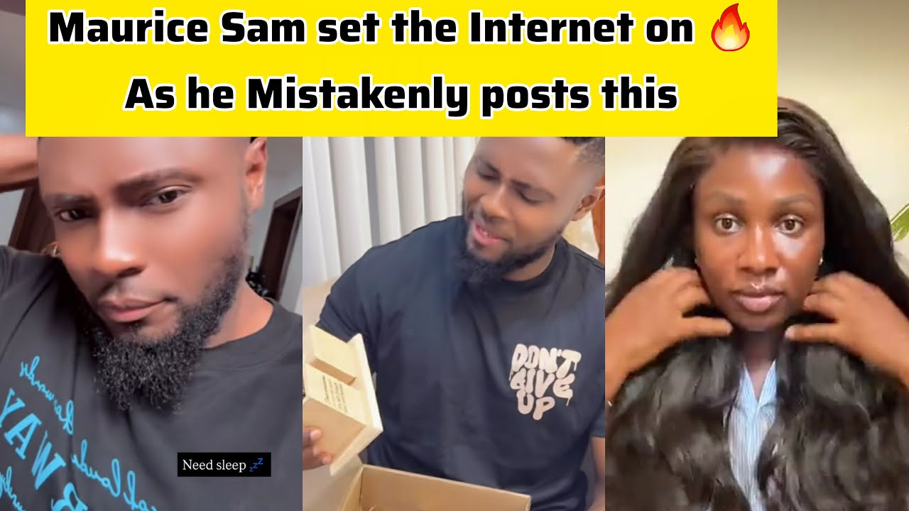 Морис Сэм взорвал Интернет 🔥, когда он по ошибке опубликовал это #mauricesam #soniauche