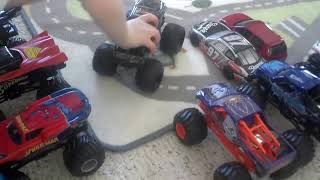Monster jam part 1 hot wheels toy monster trucks