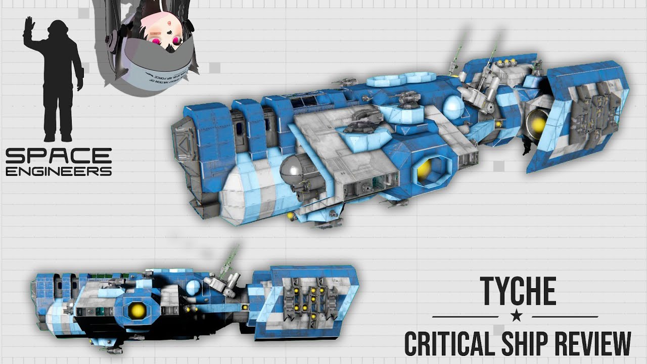 This Ship has an Interior you can get Lost in, Space Engineers Critical ...