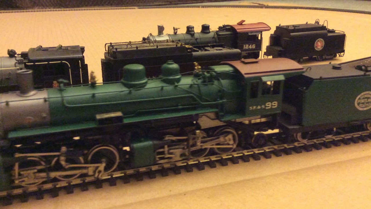 Sierra Railroad 2662 Mallet Articulated Steam & tender