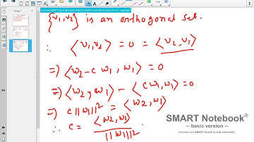 MA412, Lecture no 25 (Gram-Schmidt orthogonalization) by Tapas Chatterjee, IIT Ropar