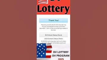 Dv Lottery 2025 How to check Dv Lottery 2025 EDV Result Check