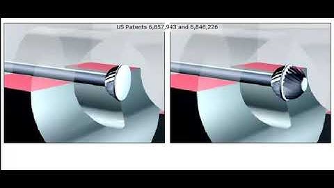 Crosshole Deburring Process Demonstration with ORBITOOL