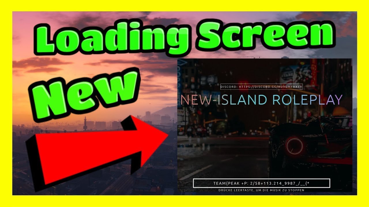 Fivem Best Fivem loading screen für GTA RP | FREE - YouTube