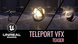 Harry Potter Teleport VFX in Unreal Engine -  Teaser