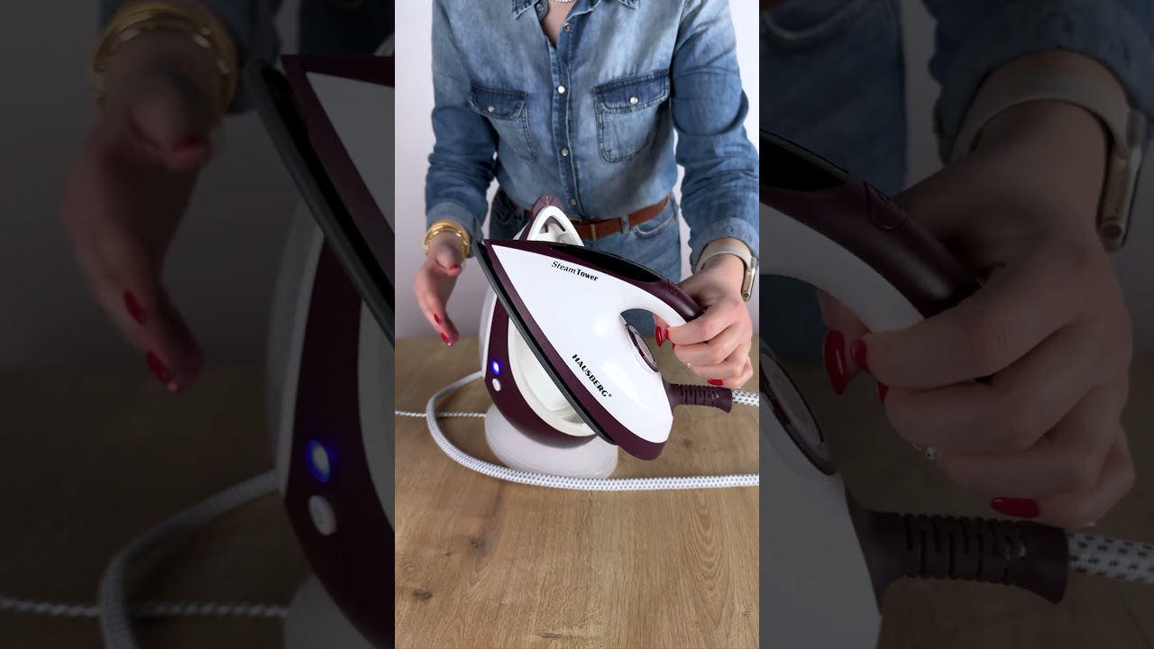 🚀 Powerful & Continuous Steam Iron! | Hausberg HB-7930MV | Парогенераторный Утюг | مكواة بخار