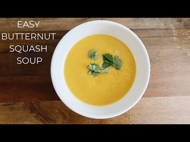 Ninja Foodi Blender Butternut Squash Soup with Rosemary