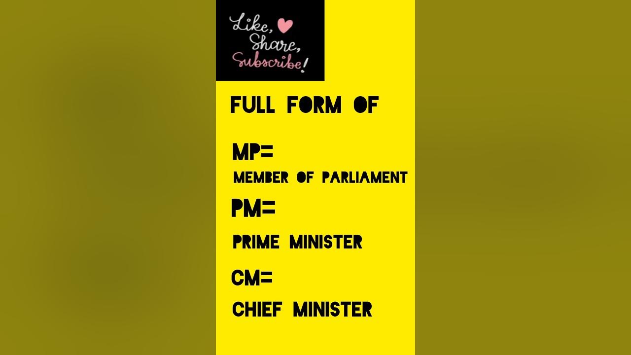 full-form-of-mp-pm-cm-informative-page-shorts-youtube