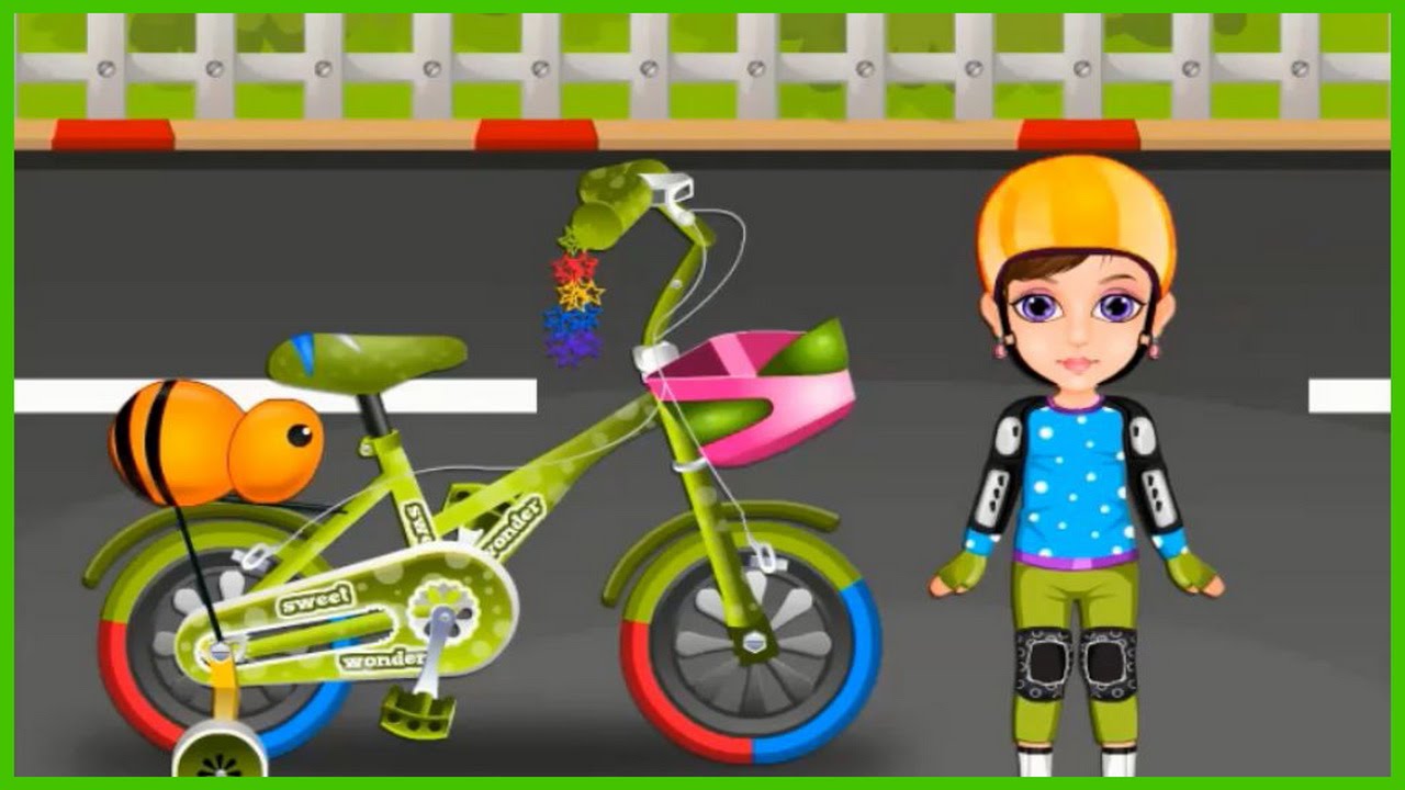 Enjoy little girl first bike full hd game walkthrough fun kids games
