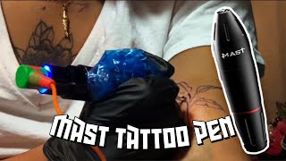 DRAGONHAWK MAST TATTOO PEN REVIEW | HOW I DO MY OWN TATTOOS | DRAGONHAWK TATTOO