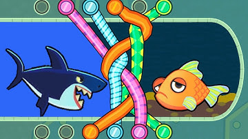 save the fish / pull the pin updated all levels #save fish game pull the pin android/ios/mobile game