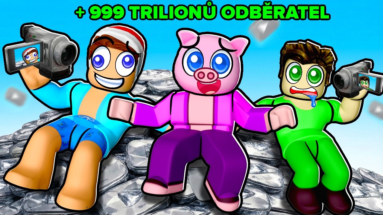Utrácíme 9,127,838 Kč abychom byli NEJVĚTŠÍ YOUTUBEŘI v Robloxu!