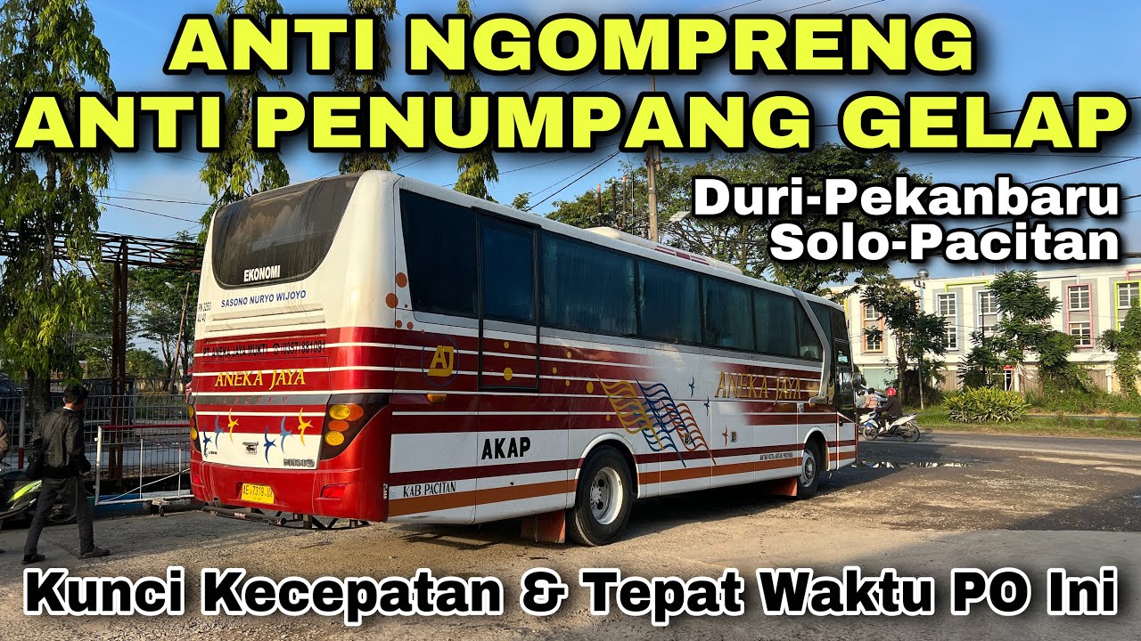 Anti Ngompreng , Anti Penumpang Gelap ❗️ Bikin Terlalu Cepat Sampai ❗️| trip Aneka Jaya AE 7319 UX