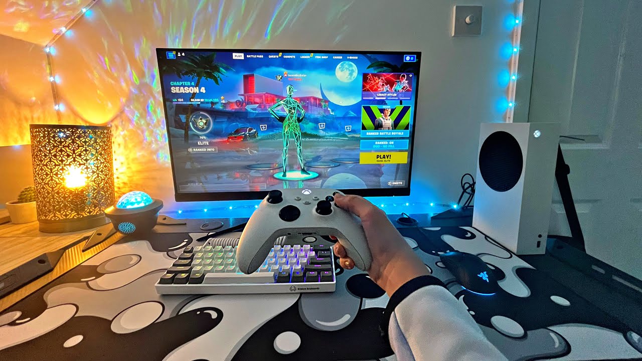 Fortnite Xbox Series S But You Are Me (POV Handcam)