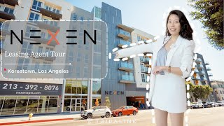 The Nexen Apartments Leasing Agent Tour | Los Angeles Koreatown | Tripalink