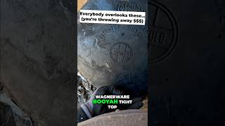 Everyone overlooks these but they can be big money.  #castiron #wagnerware #griswoldcastiron