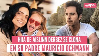 😱Amazing! Aislinn Derbez's daughter clones herself with Mauricio Ochmann 👫💥